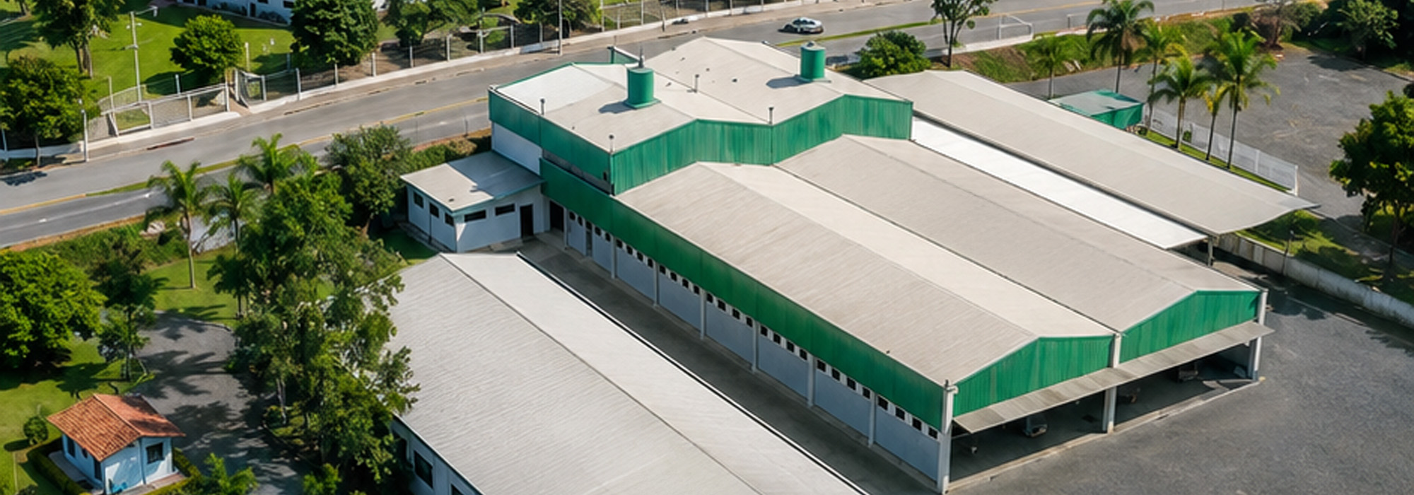 Fábrica Celmar vista aérea